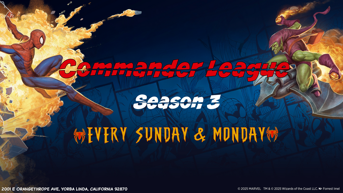 Join the Fun: Commander League Season 3 at Lucky Seven Games!