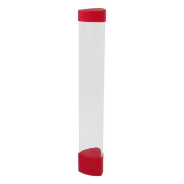 BCW Playmat Tube with Dice Cap - Red