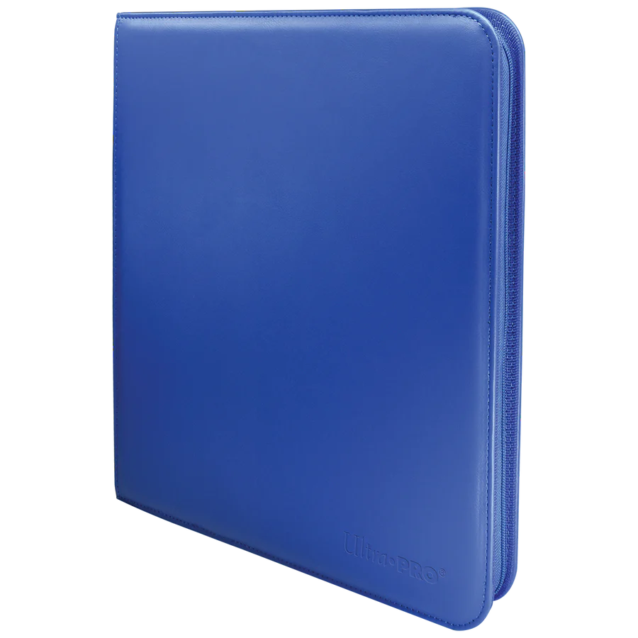 Ultra PRO: 12-Pocket Zippered PRO-Binder - Vivid (Blue)