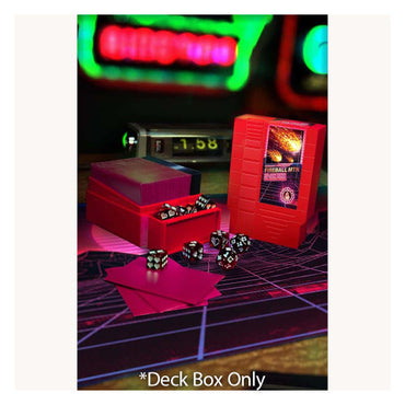 Infinite Black - 1UP Deck Box - Fireball Mtn