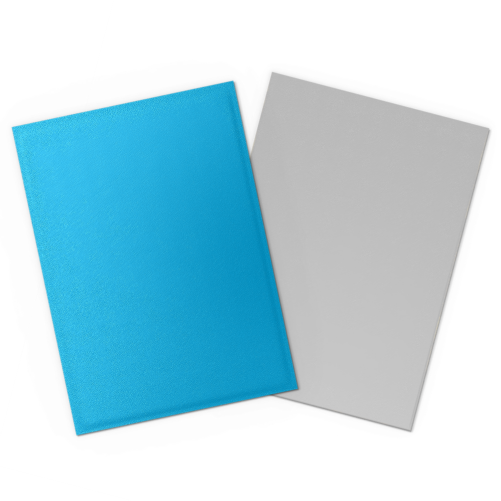 Dragon Shield: Standard 100ct Sleeves - Sky Blue & Silver (Dual Matte)