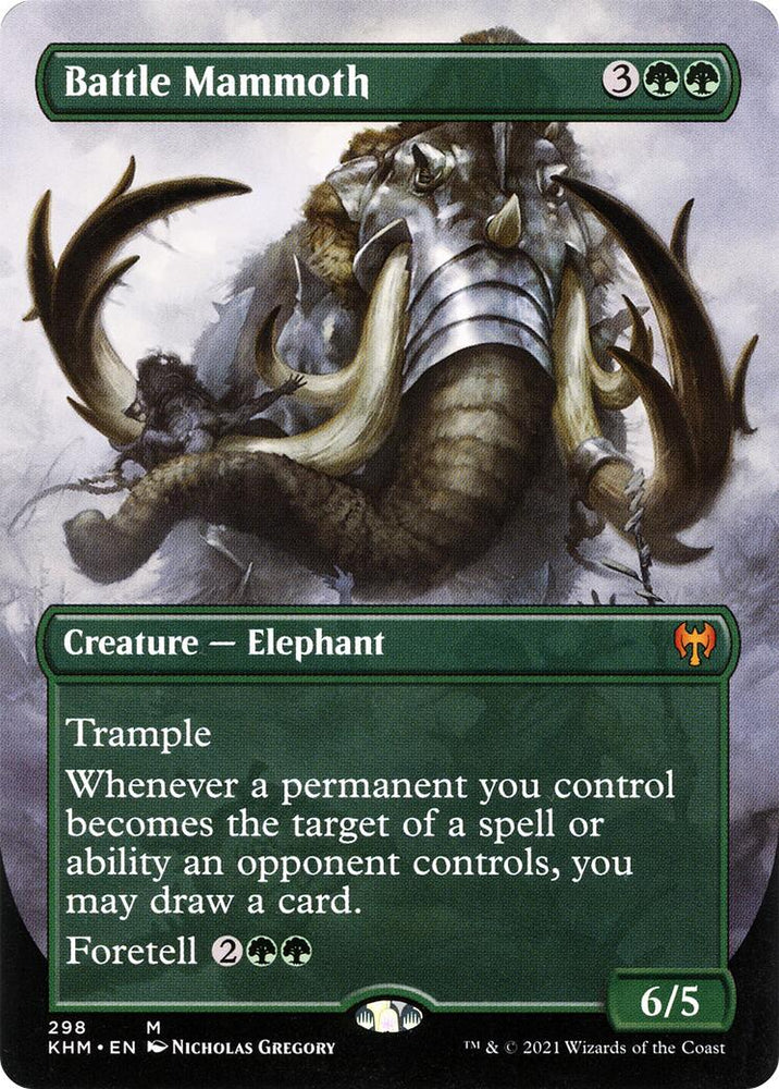 Battle Mammoth (Borderless)