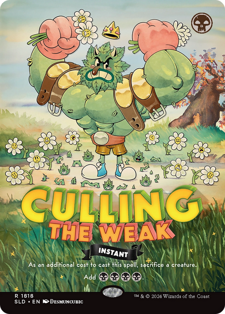 Culling the Weak (Rainbow Foil) [Secret Lair Drop Series]