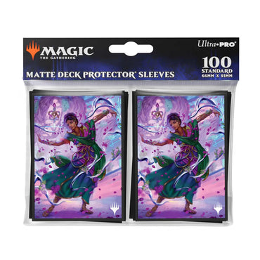 Ultra PRO: Standard 100ct Sleeves - Aetherdrift (Commander A: Avishkar Living Legacy)
