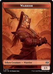Servo // Warrior Double-Sided Token [Tarkir: Dragonstorm Commander Tokens]