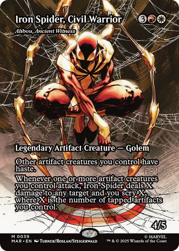 Iron Spider, Civil Warrior - Alibou, Ancient Witness [Marvel Universe: Eternal-Legal]