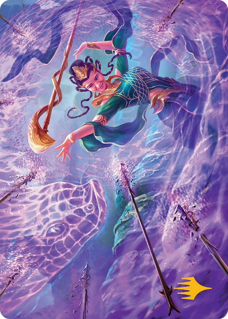 Snakeskin Veil Art Card (19/54) [Tarkir: Dragonstorm Art Series]