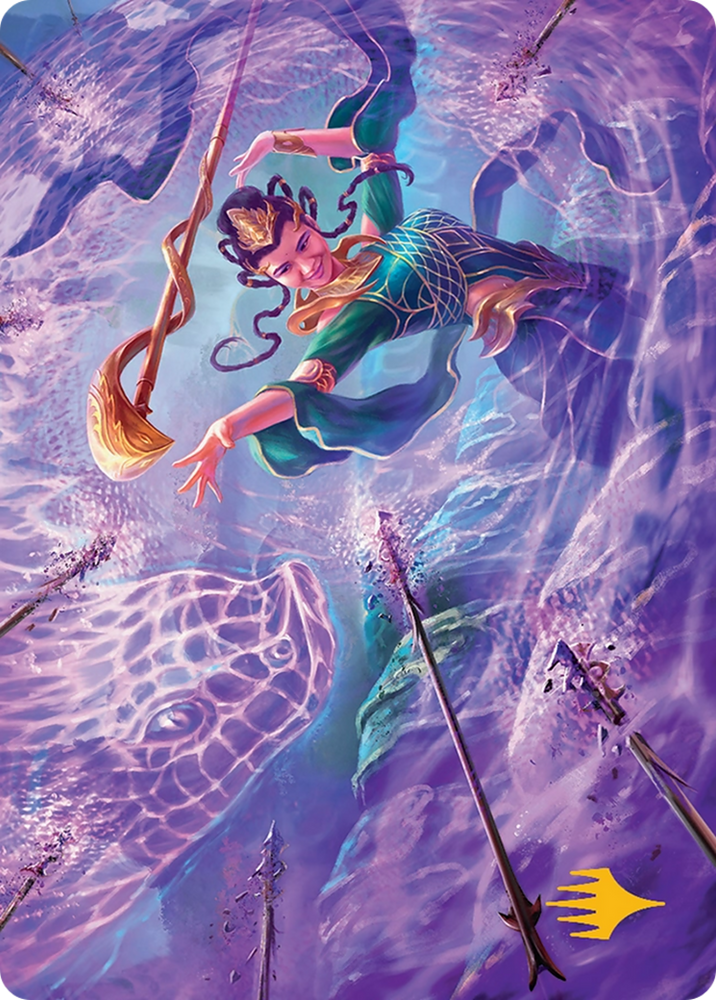 Snakeskin Veil Art Card (19/54) [Tarkir: Dragonstorm Art Series]