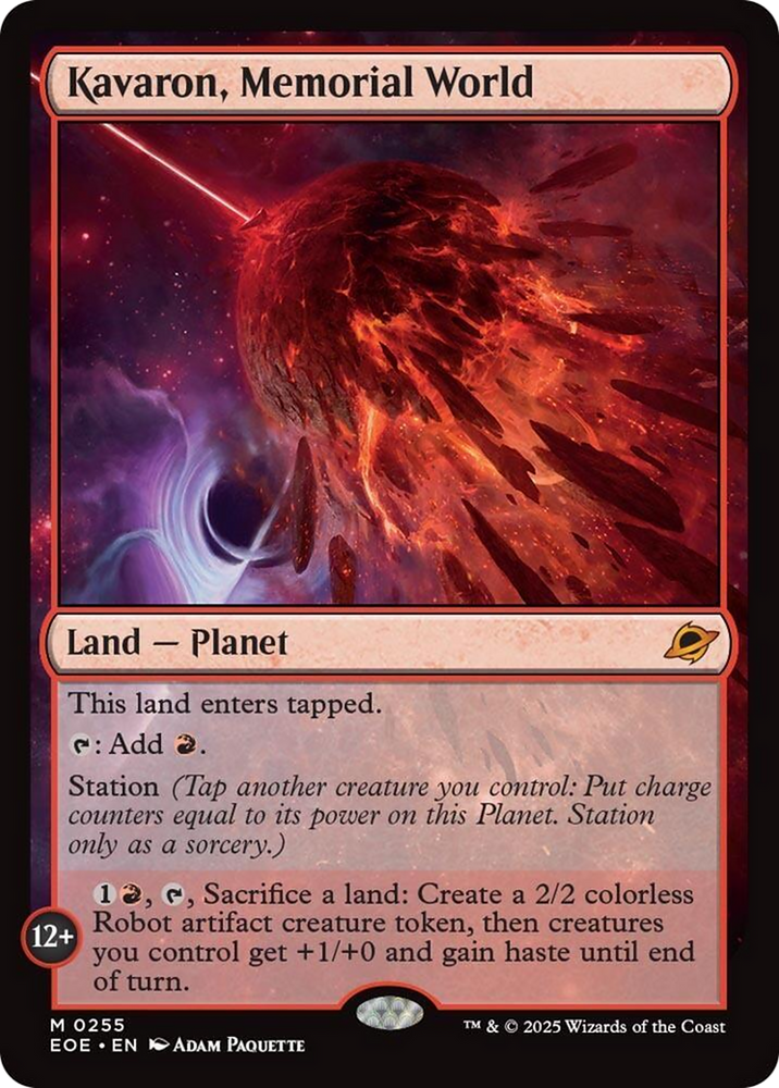 Kavaron, Memorial World [Edge of Eternities]