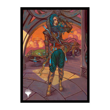 Ultra PRO: Standard 100ct Sleeves - Aetherdrift (Borderless Racer 1: Sita Varma, Masked Racer)