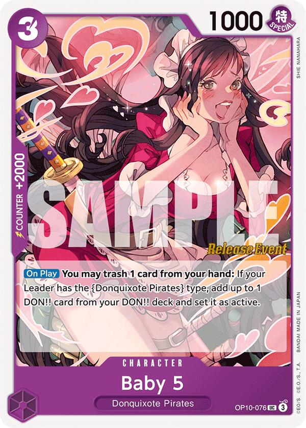 Baby 5 [Royal Blood Release Event Cards]