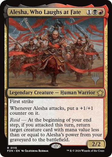 Alesha, Who Laughs at Fate (Promo Pack) [Foundations Promos]