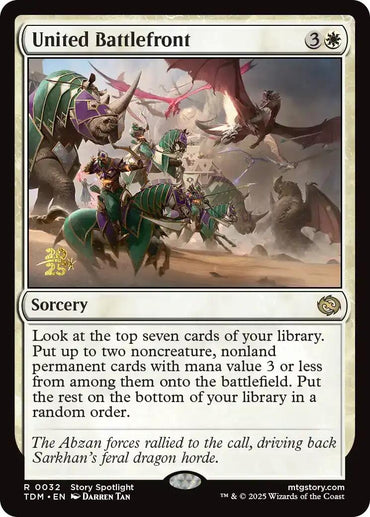 United Battlefront [Tarkir: Dragonstorm Prerelease Promos]