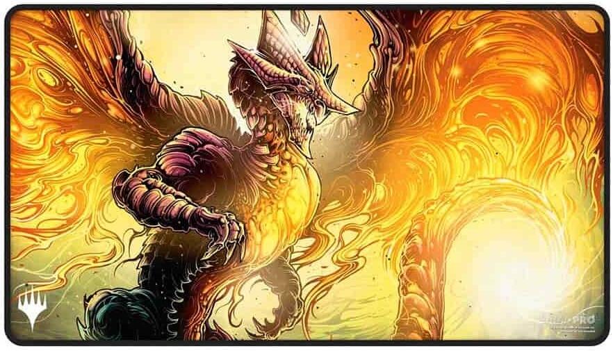 Ultra PRO: Black Stitched Playmat - Tarkir: Dragonstorm (Abzan)