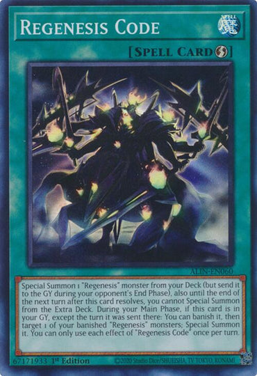 Regenesis Code [ALIN-EN060] Super Rare