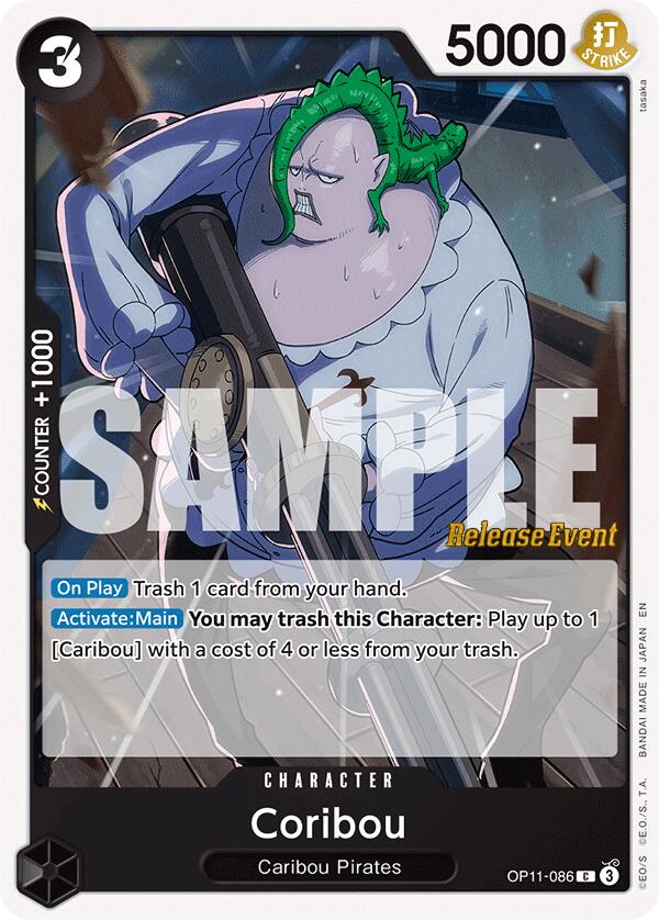 Coribou [A Fist of Divine Speed Release Event Cards]