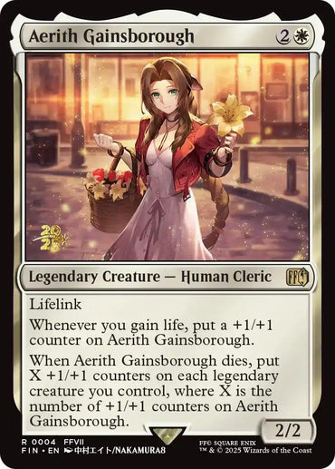 Aerith Gainsborough [FINAL FANTASY Prerelease Promo]