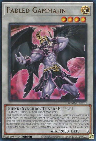 Fabled Gammajin [BLMM-EN013] Ultra Rare