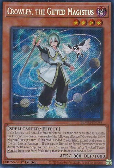 Crowley, the Gifted Magistus [BLMM-EN044] Secret Rare