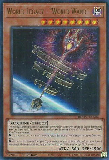 World Legacy - "World Wand" [BLMM-EN086] Ultra Rare