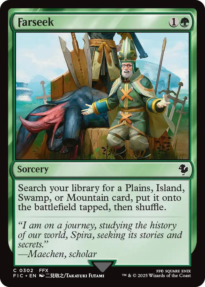 Farseek (Surge Foil) [FINAL FANTASY Commander]
