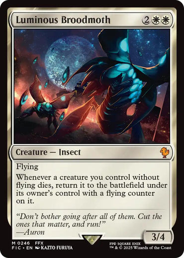 Luminous Broodmoth (Surge Foil) [FINAL FANTASY Commander]