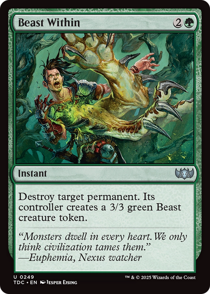 Beast Within [Tarkir: Dragonstorm Commander]