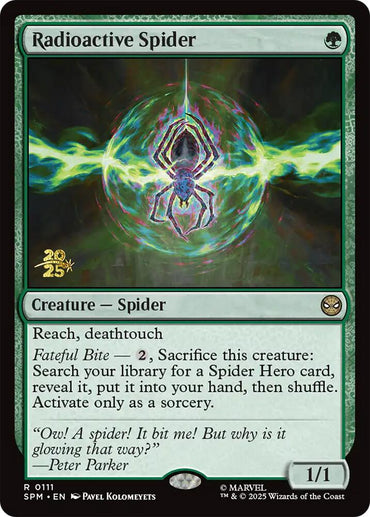 Radioactive Spider [Marvel's Spider-Man Prerelease Promos]