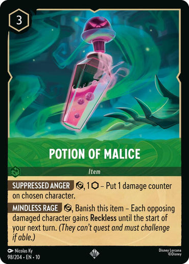 Potion of Malice (98/204) [Whispers in the Well]