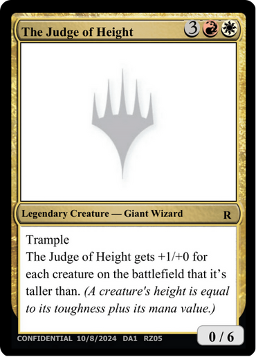 The Judge of Height [Unknown Event]