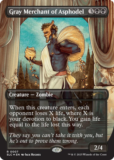 Gray Merchant of Asphodel (Halo Foil) [Secret Lair Countdown Kit]