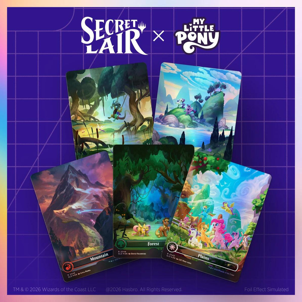 Secret Lair Drop: Secret Lair x My Little Pony: The Lands of Equestria (Non-Foil Edition)
