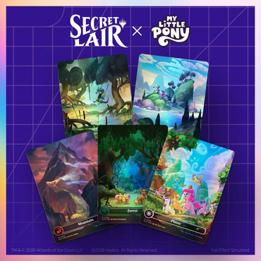 Secret Lair Drop: Secret Lair x My Little Pony: The Lands of Equestria (Traditional Foil Edition)