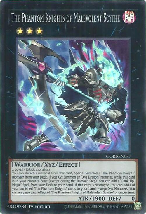 The Phantom Knights of Malevolent Scythe [CORI-EN037] Super Rare