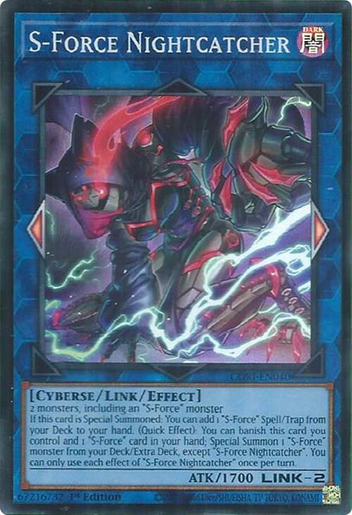 S-Force Nightcatcher [CORI-EN040] Super Rare