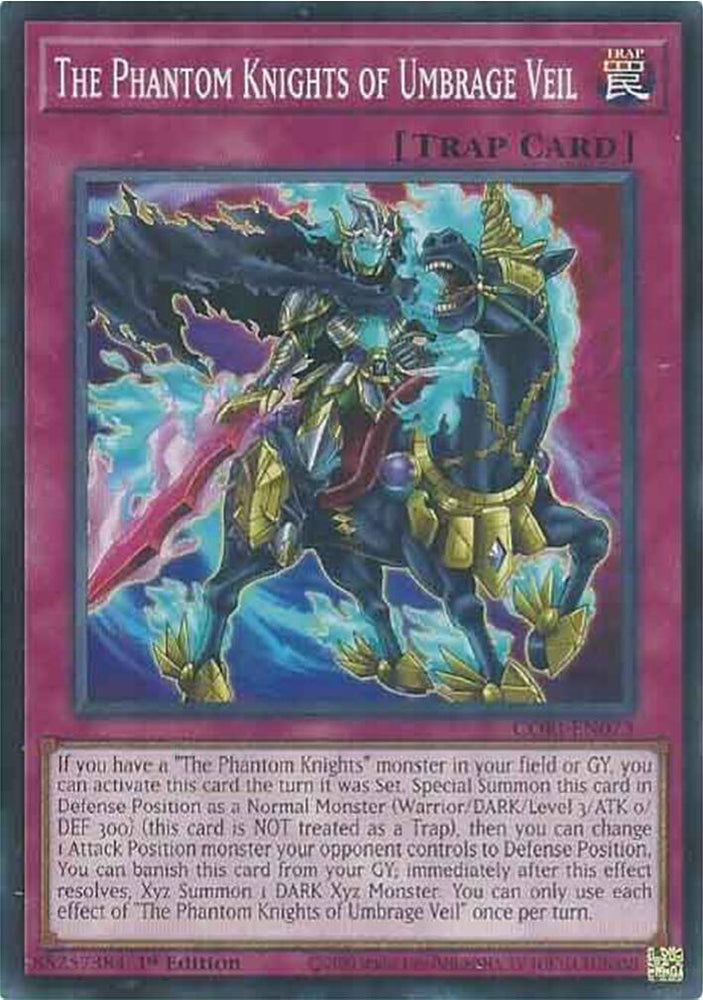 The Phantom Knights of Umbrage Veil [CORI-EN073] Common