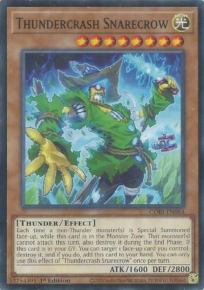 Thundercrash Snarecrow [CORI-EN084] Common