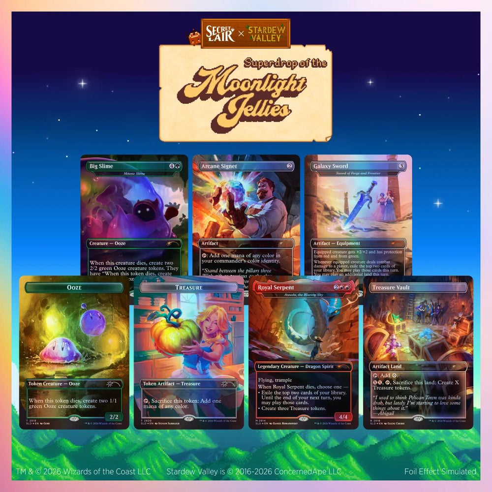 Secret Lair Drop Series: Secret Lair x Stardew Valley: A Flicker in the Deep (Traditional Foil Edition)