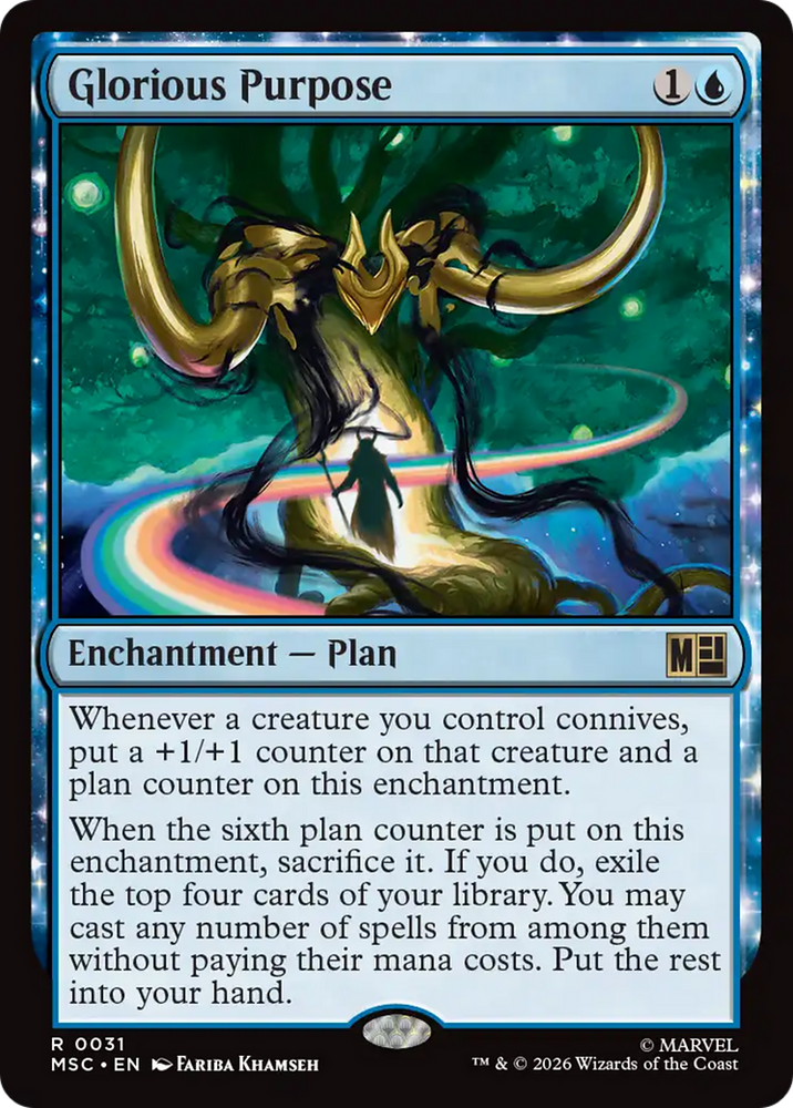 Glorious Purpose (Surge Foil) [Marvel Super Heroes Commander]