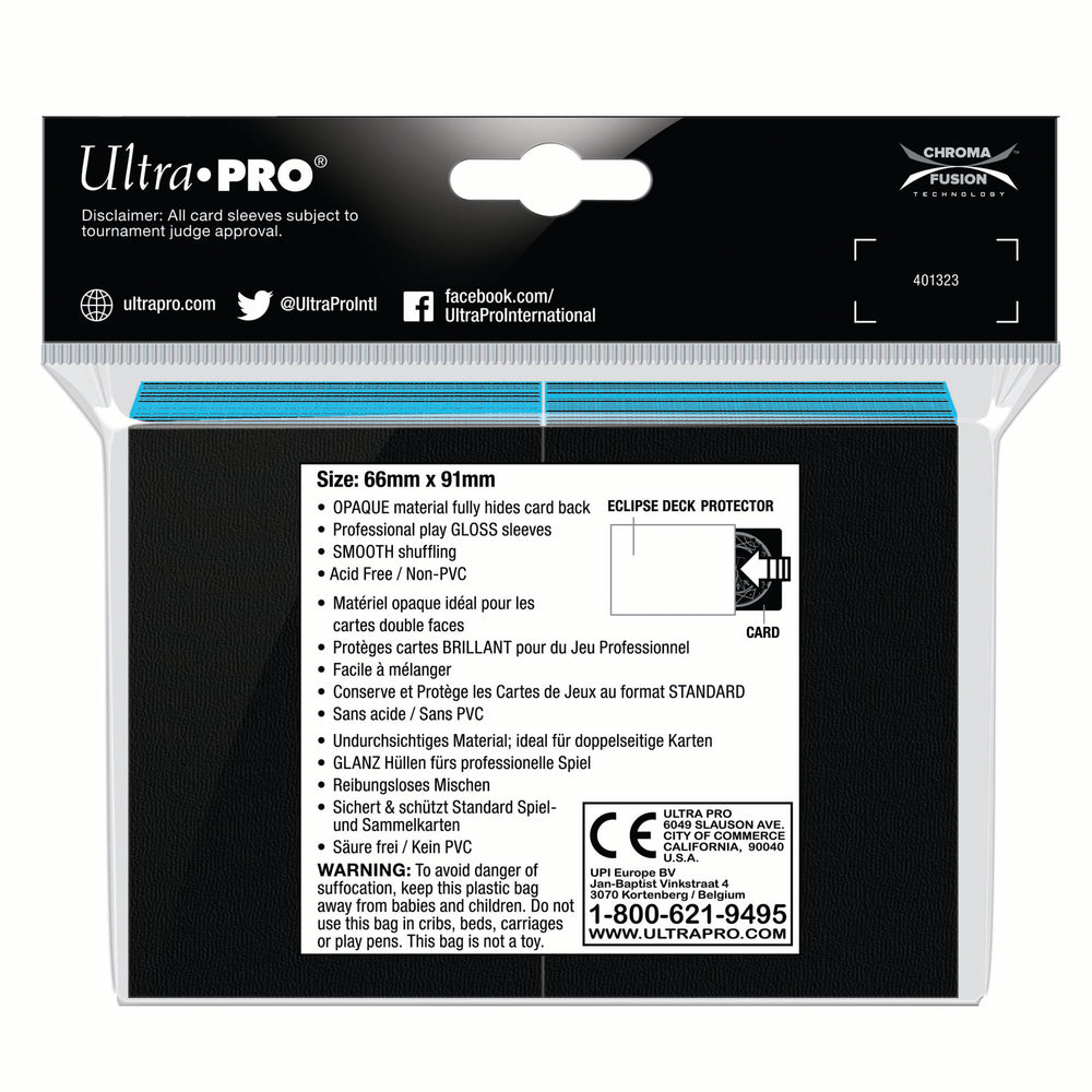 ltra PRO: Standard 100ct Sleeves - Eclipse Gloss (Sky Blue