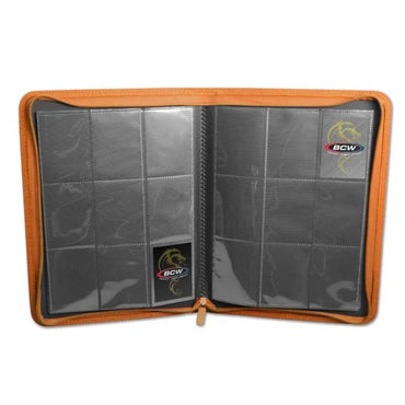 BCW-Z-Folio 9-Pocket Album- Orange