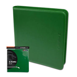 BCW-Z-Folio 12-Pocket LX Album- Green