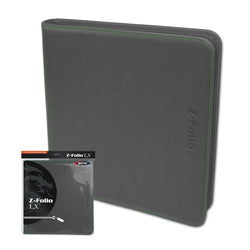 BCW-Z-Folio 12-Pocket LX Album- Gray
