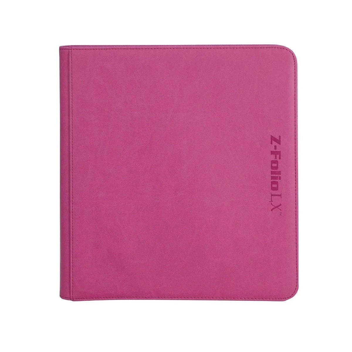 BCW-Z-Folio 12-Pocket LX Album-Pink