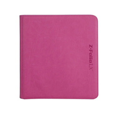 BCW-Z-Folio 12-Pocket LX Album-Pink
