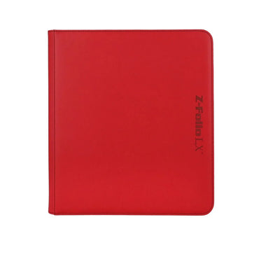 BCW-Z-Folio 12-Pocket LX Album-Red