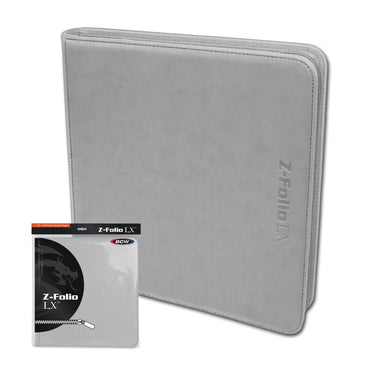 BCW-Z-Folio 12-Pocket LX Album-White
