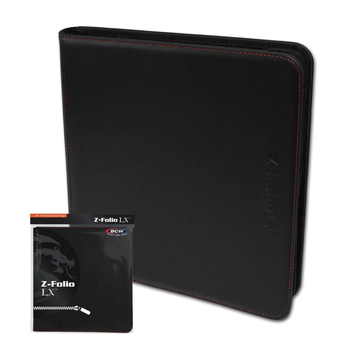 BCW-Z-Folio 12-Pocket LX Album - Black