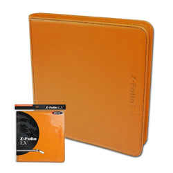 BCW-Z-Folio 12-Pocket LX Album - Orange