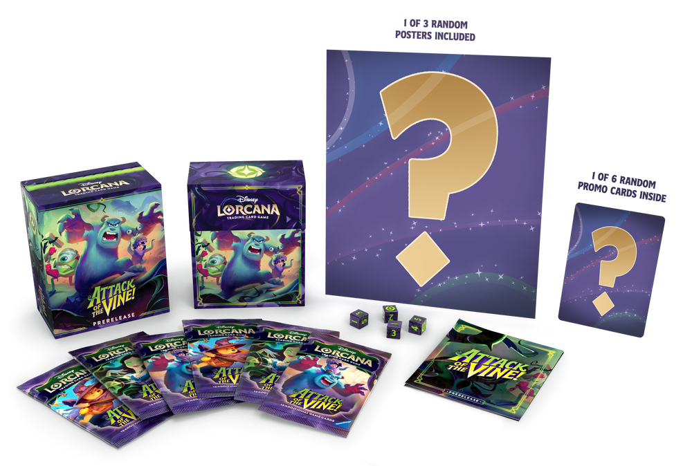 Lorcana Attack of the Vine! Pre-Release Event 07/18  1:00PM
